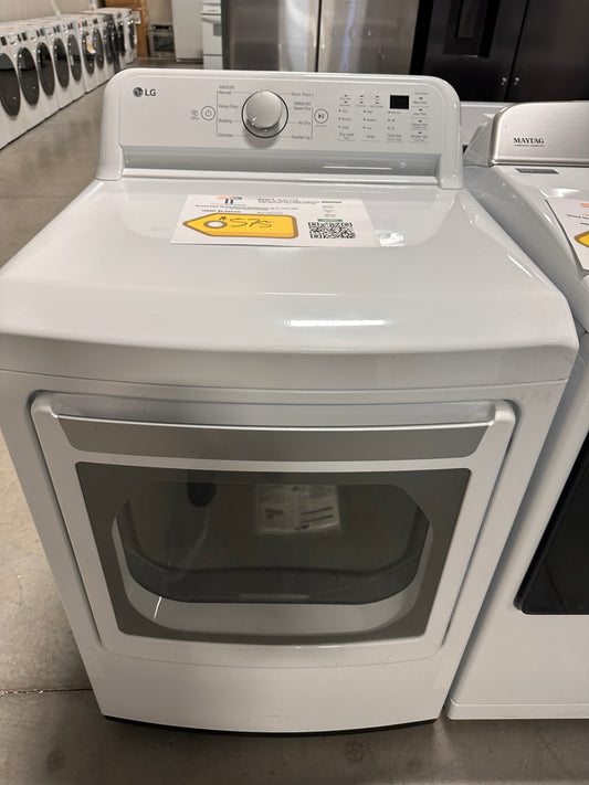 LG - 7.3 Cu. Ft. Gas Dryer with Sensor Dry - White  MODEL: DLG7151W  DRY12744