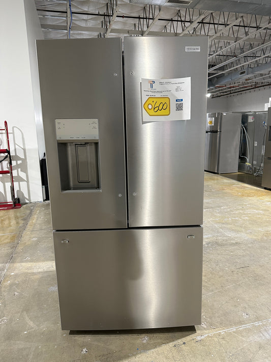 NEW! Frigidaire - 27.8 Cu. Ft. French Door Refrigerator - Stainless Steel MODEL: FRFS282LAF REF13871S
