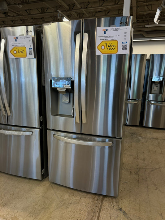 GREAT NEW LG FRENCH DOOR SMART REFRIGERATOR MODEL: LRFXS2503S REF10227R