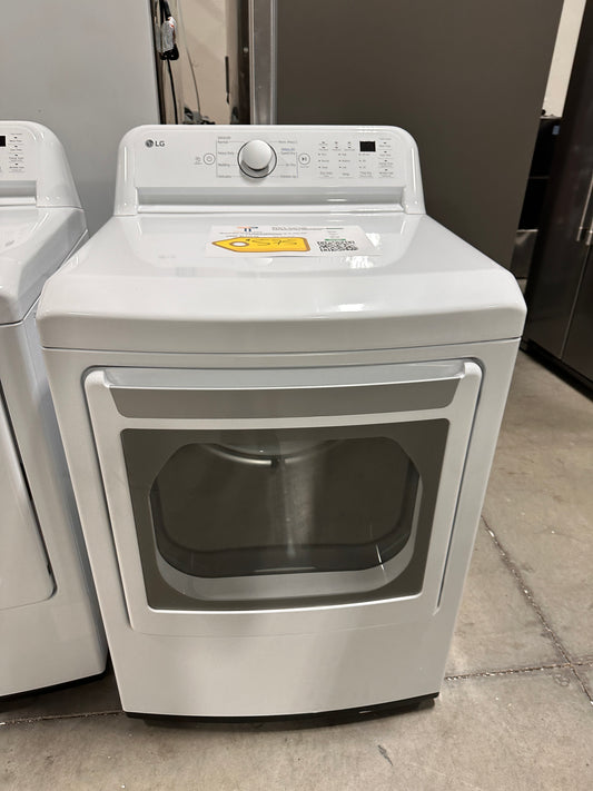 NEW LG - 7.3 Cu. Ft. Gas Dryer with Sensor Dry - White  MODEL: DLG7151W  DRY12740