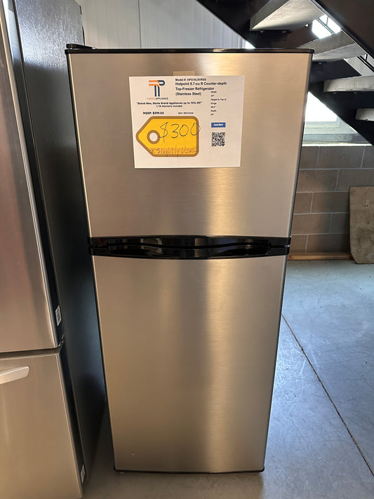 Counter-depth Top-Freezer Refrigerator (Stainless Steel)  MODEL: HPS10LSVRSS  REF13436