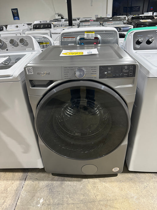 GREAT NEW WHIRLPOOL SMART FRONT LOAD WASHER MODEL: WFW5720RR  WAS12532S