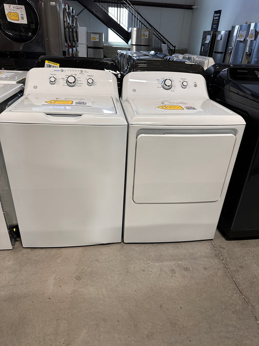 GREAT NEW GE TOP LOAD WASHER ELECTRIC DRYER LAUNDRY SET WAS13468 DRY12750