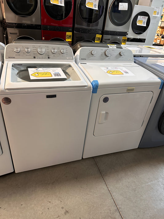GREAT NEW MAYTAG TOP LOAD WASHER ELECTRIC DRYER LAUNDRY SET WAS13500 DRY12760