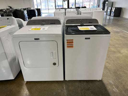 GREAT NEW MAYTAG TOP LOAD WASHER ELECTRIC DRYER WAS12535S DRY12802
