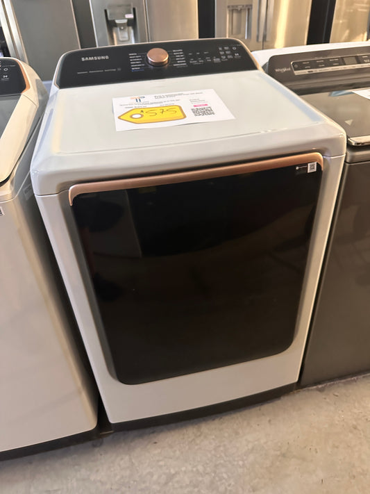GREAT NEW SAMSUNG SMART ELECTRIC DRYER MODEL: DVE55CG7500E DRY12752