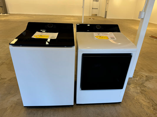 GREAT NEW LG TOP LOAD WASHER ELECTRIC DRYER LAUNDRY SET - WAS10235R DRY10221R