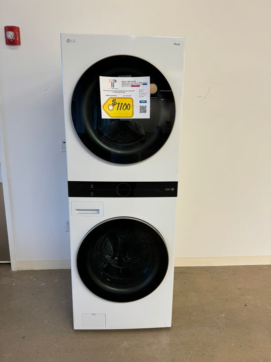 GORGEOUS NEW LG WASHTOWER with CENTER CONTROL MODEL: WKE100HWA  WAS10215R