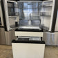 GORGEOUS WHITE SAMSUNG BESPOKE REFRIGERATOR WITH BEVERAGE CENTER MODEL: RF29BB86004M  REF10283R