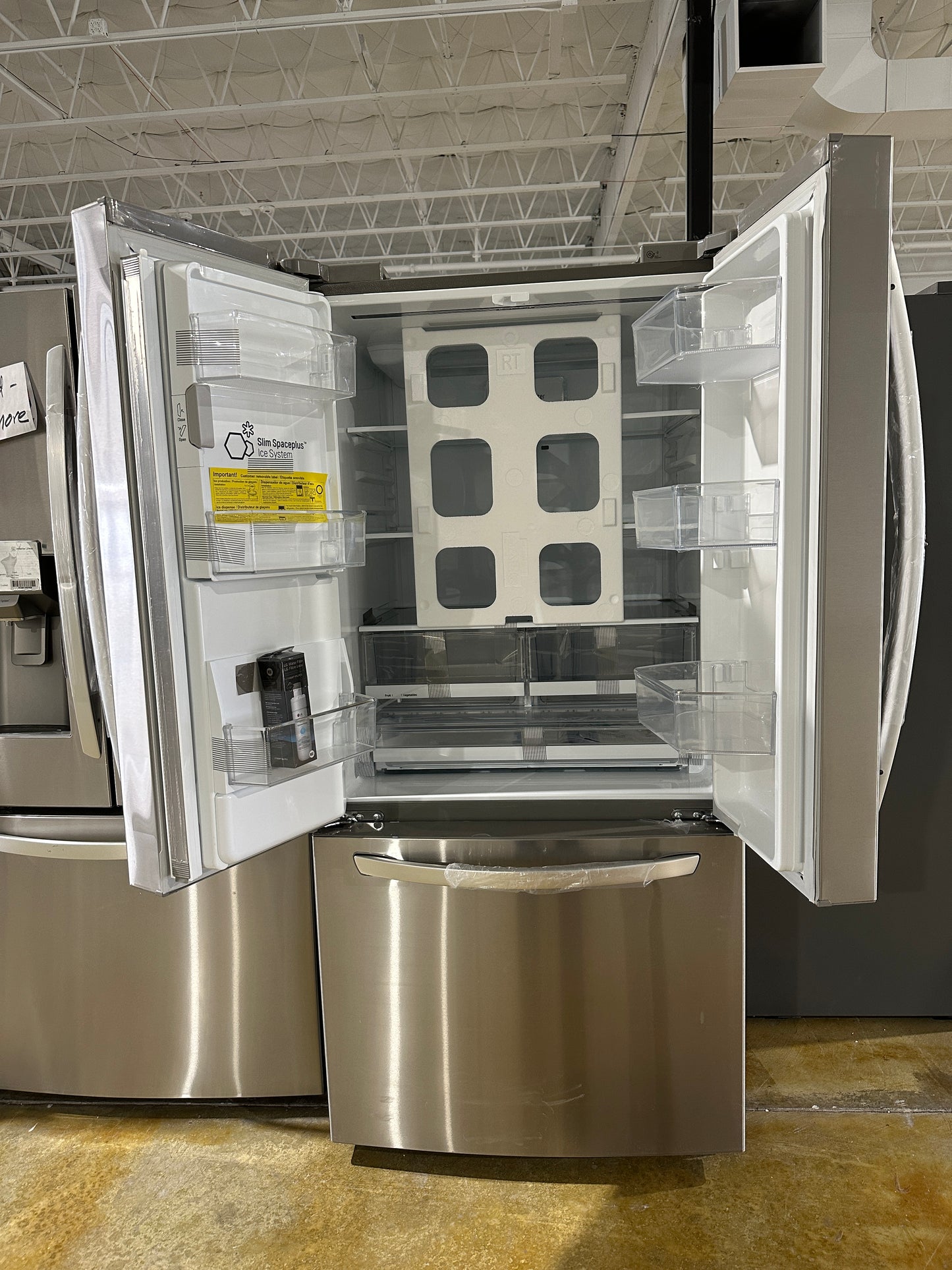 DISCOUNTED Smart Refrigerator with External Tall Ice and Water - MODEL: LRFXS2503S  REF10230RS