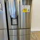 CRAFT ICE MAKING DOUBLE FREEZER LG REFRIGERATOR MODEL: LRMXS2806S  REF10285R