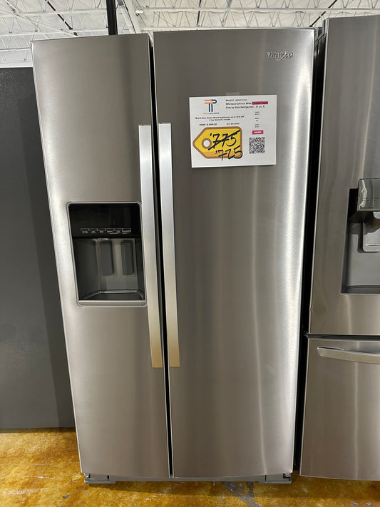 NEW SIDE-BY-SIDE REFRIGERATOR - COUNTER DEPTH - MODEL: WRS571CIHZ04  REF13909S