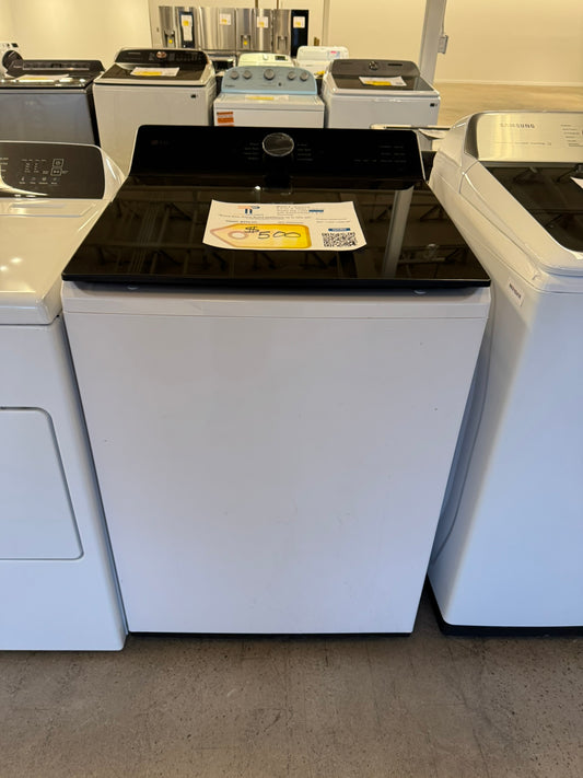 NEW! LG 5.5 Cu. Ft. Mega Capacity Smart Top Load Washer with Impeller  MODEL: WT8400CW  WAS10260R
