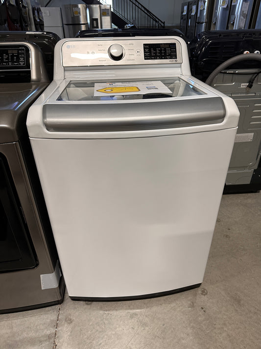 GREAT NEW LG SMART TOP LOAD WASHER MODEL: WT7400CW WAS13526