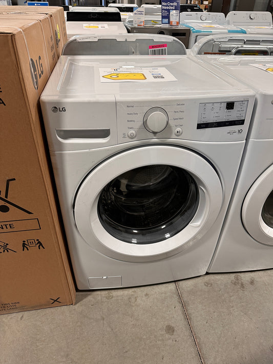 GREAT NEW LG STACKABLE FRONT LOAD WASHER MODEL: WM3400CW WAS13528