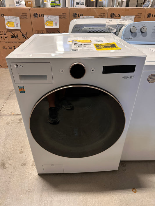 GREAT NEW LG SMART FRONT LOAD WASHER MODEL: WM6500HWA WAS13537