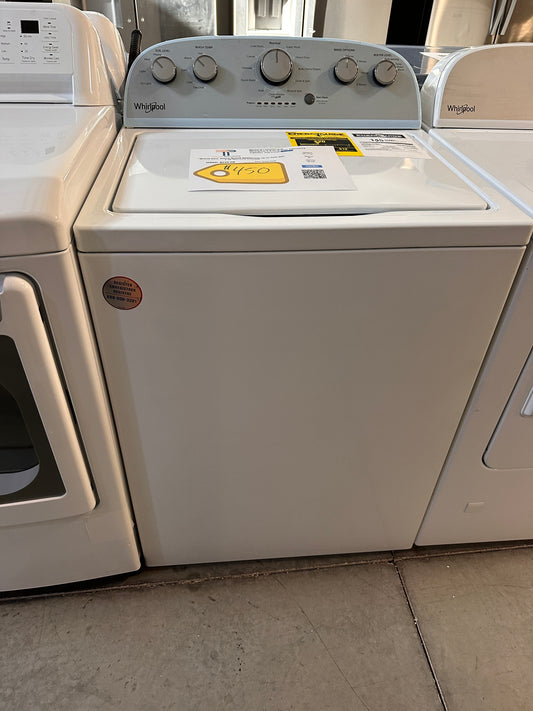 NEW WHIRLPOOL DEEP WATER WASH TOP LOAD WASHER MODEL: WTW4816FW WAS13546