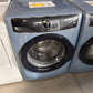 GREAT NEW GLACIER BLUE STACKABLE FRONT LOAD WASHER MODEL: ELFW7437AG WAS13543