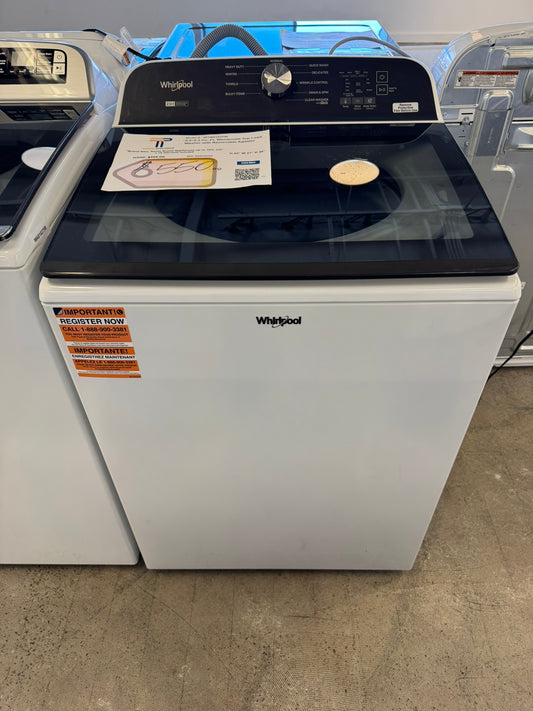 NEW TOP LOAD WHIRLPOOL WASHING MACHINE MODEL: WTW6157PW  WAS10276R