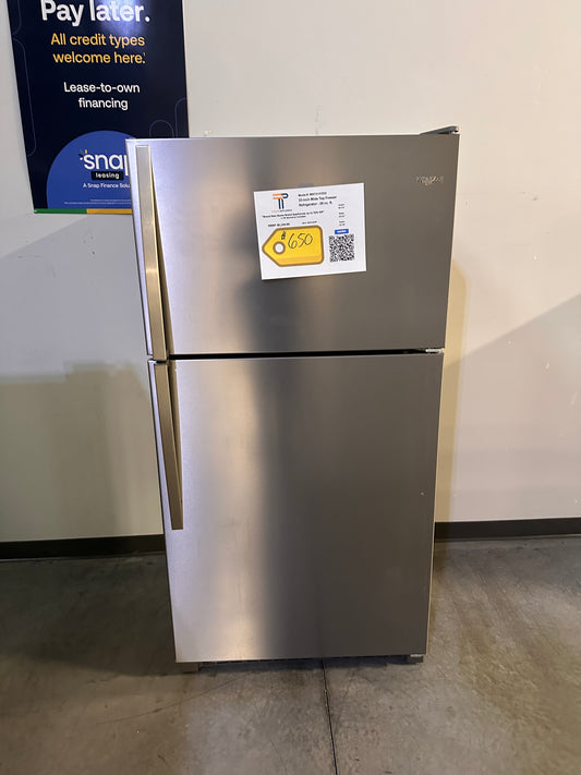 New Whirlpool - 20.5 Cu. Ft. Top-Freezer Refrigerator - MODEL: WRT311FZDZ REF13499