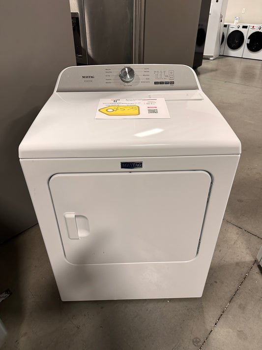 Maytag - 7.0 Cu. Ft. Electric Dryer with Steam and Pet Pro System - MODEL: MED6500MW DRY12806