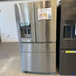 NEW Whirlpool 36-Inch Wide French Door Bottom Mount Refrigerator  MODEL: WRMF3636RZ  REF10333R