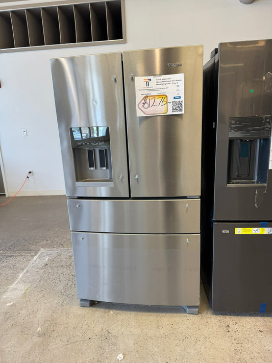 NEW Whirlpool 36-Inch Wide French Door Bottom Mount Refrigerator  MODEL: WRMF3636RZ  REF10333R