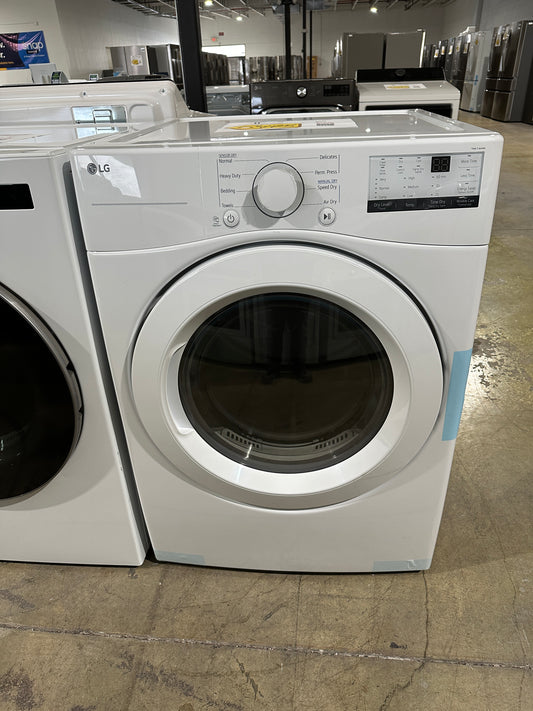 NEW!!! LG 7.4 Cu. Ft. Large Capacity Electric Dryer  MODEL: DLE3400W  DRY13131S