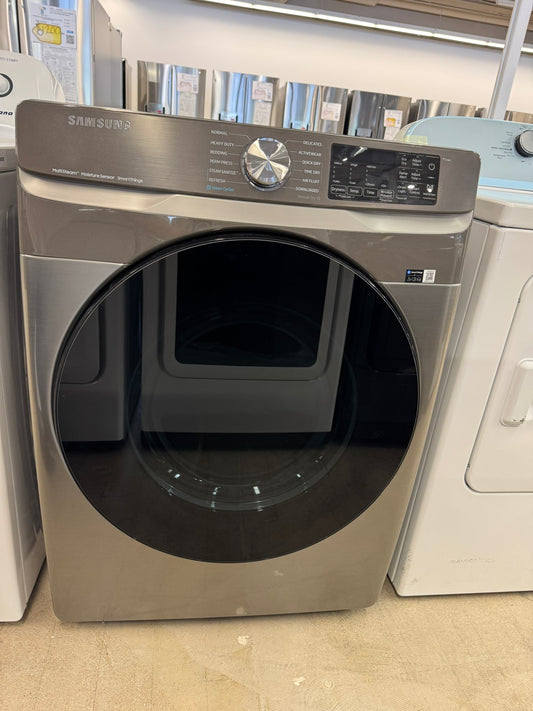 NEW! Samsung 7.5 cu. ft. Smart Electric Dryer  MODEL: DVE45B6300P  DRY10258R
