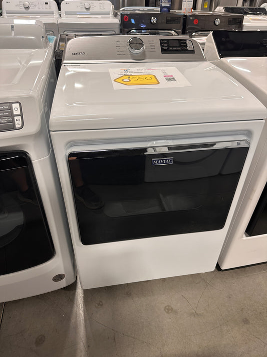 GREAT NEW MAYTAG SMART ELECTRIC DRYER MODEL: MED6230HW DRY12821