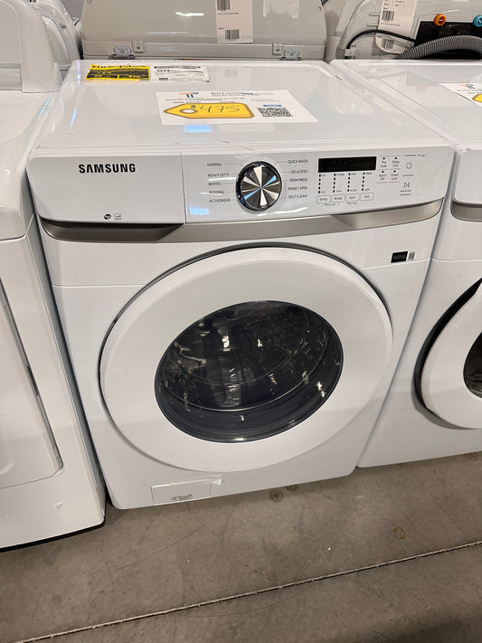 NEW SAMSUNG FRONT LOAD WASHER with VIBRATION REDUCTION TECHNOLOGY MODEL: WF45T6000AW WAS13584