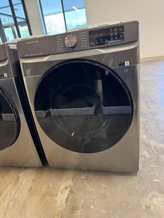 Samsung 7.5 cu. ft. Smart Electric Dryer with Steam Sanitize+  MODEL: DVE45B6300P  DRY10264R