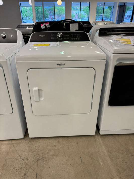 7.0 Cu. Ft. Whirlpool Top Load Electric Dryer With Moisture Sensor  MODEL: WED6150PW  DRY10262R