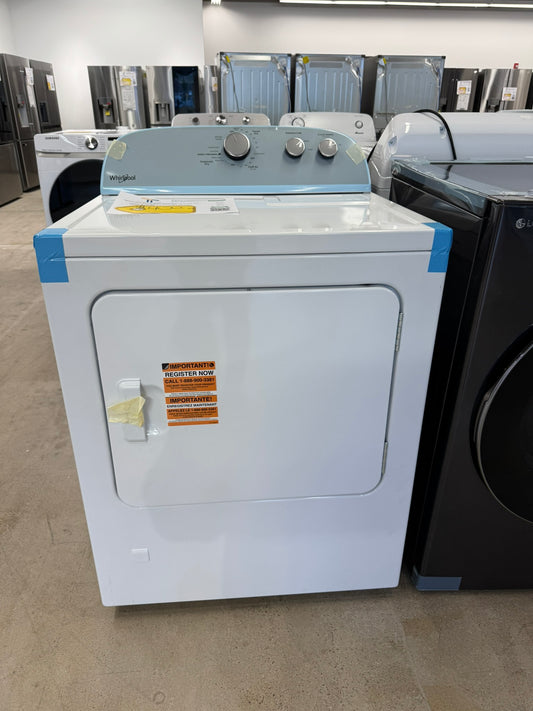 BRAND NEW! Whirlpool 7.0 cu. ft. White Gas Dryer  MODEL: WGD4815EW  DRY10265R