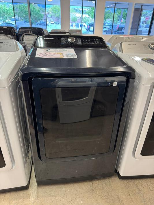 Samsung 7.4 cu. ft. Smart Gas Dryer with Steam Sanitize+ and Pet Care Dry  MODEL: DVG54CG7150D  DRY10234R