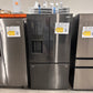 GENTLY USED FRIGIDAIRE BLACK STAINLESS STEEL REFRIGERATOR MODEL: GRFS2853AD REF13545