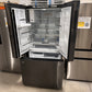 GENTLY USED FRIGIDAIRE BLACK STAINLESS STEEL REFRIGERATOR MODEL: GRFS2853AD REF13545