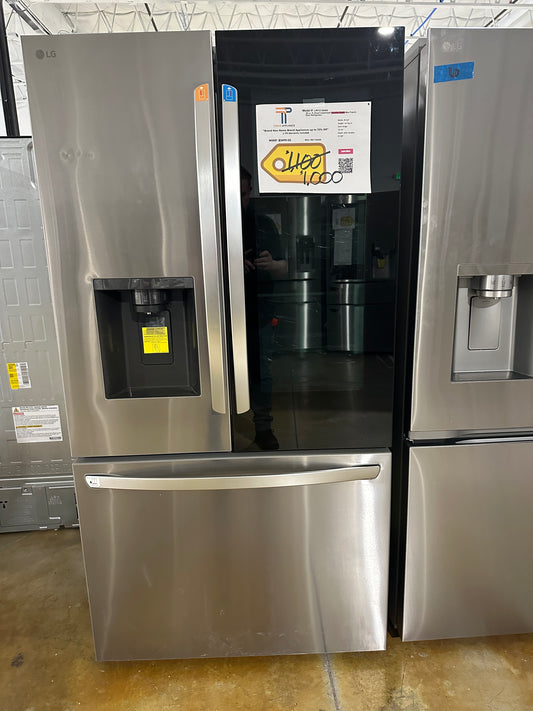 DISCOUNTED COUNTER DEPTH INSTAVIEW LG REFRIGERATOR MODEL: LRFOC2606S REF12444S