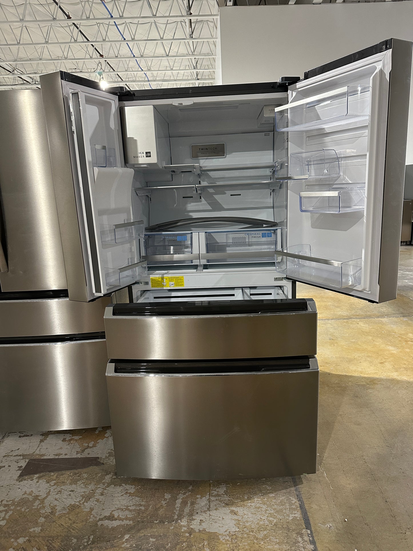 NEW! Frigidaire Gallery 21.5 Cu. Ft. 4-Door French Door Counter-Depth Refrigerator MODEL: GRMC2273CF REF13747S