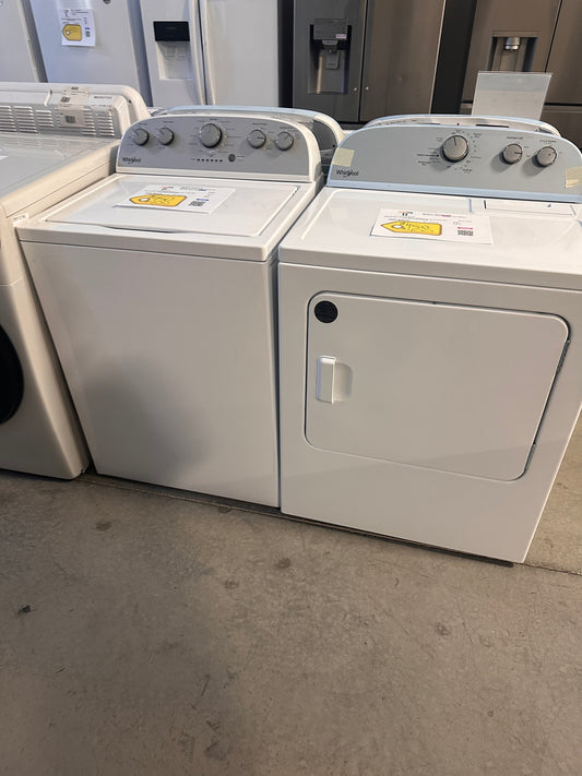 DISCOUNTED BRAND NEW WHIRLPOOL LAUNDRY SET WAS13534 DRY12798
