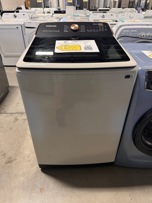 Smart Top Load Washer with Auto Dispense System - Ivory MODEL: WA55CG7500AE WAS13552