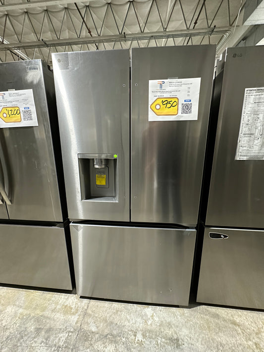 GREAT NEW LG CRAFT ICE SMART FRENCH REFRIGERATOR MODEL: LL31H6530S REF13667S