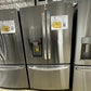 BRAND NEW LG 17.7 CU FT SMART FRENCH DOOR REFRIGERATOR MODEL: LHFS28XBS REF12457S
