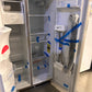 New Frigidaire - 25.6 Cu. Ft. Side-by-Side Refrigerator - Silver MODEL: FRSS2623AS REF13547