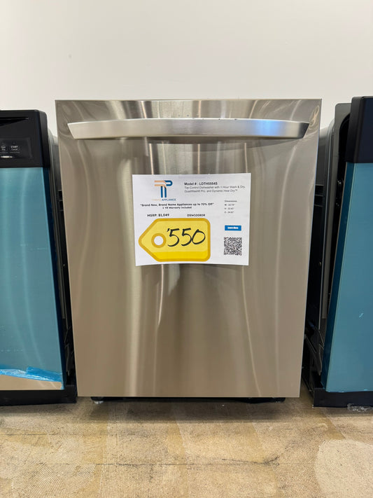 GORGEOUS NEW LG TOP CONTROL DISHWASHER MODEL: LDTH5554S  DSW10080R