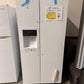 Nice New Frigidaire - 22.3 Cu. Ft. Side-by-Side Refrigerator - White MODEL: FRSS2323AW REF13551