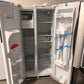 Nice New Frigidaire - 22.3 Cu. Ft. Side-by-Side Refrigerator - White MODEL: FRSS2323AW REF13551