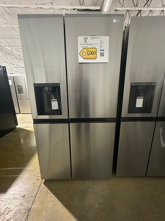 NEW! Smart Counter-Depth MAX French Door Refrigerator LG  MODEL: LRFLC2706S  REF13672S