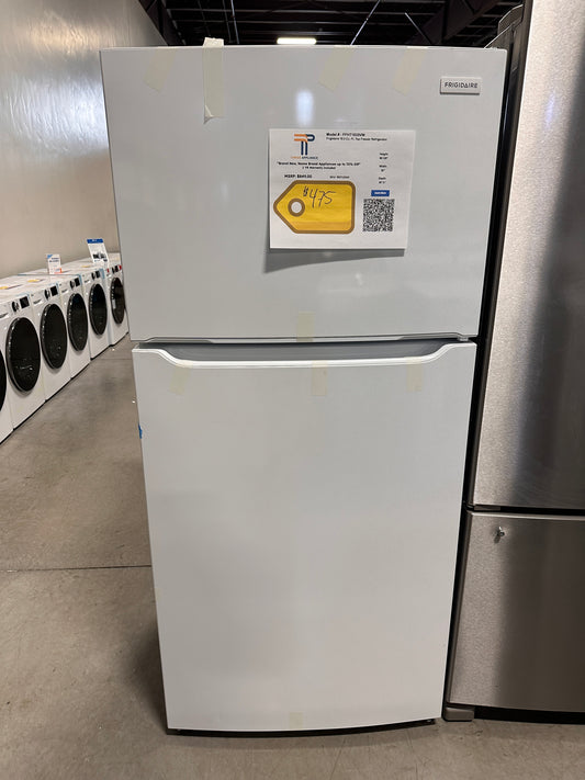 Brand New Frigidaire - 18.3 Cu. Ft. Top-Freezer Refrigerator - White MODEL: FFTR1835VW REF13560