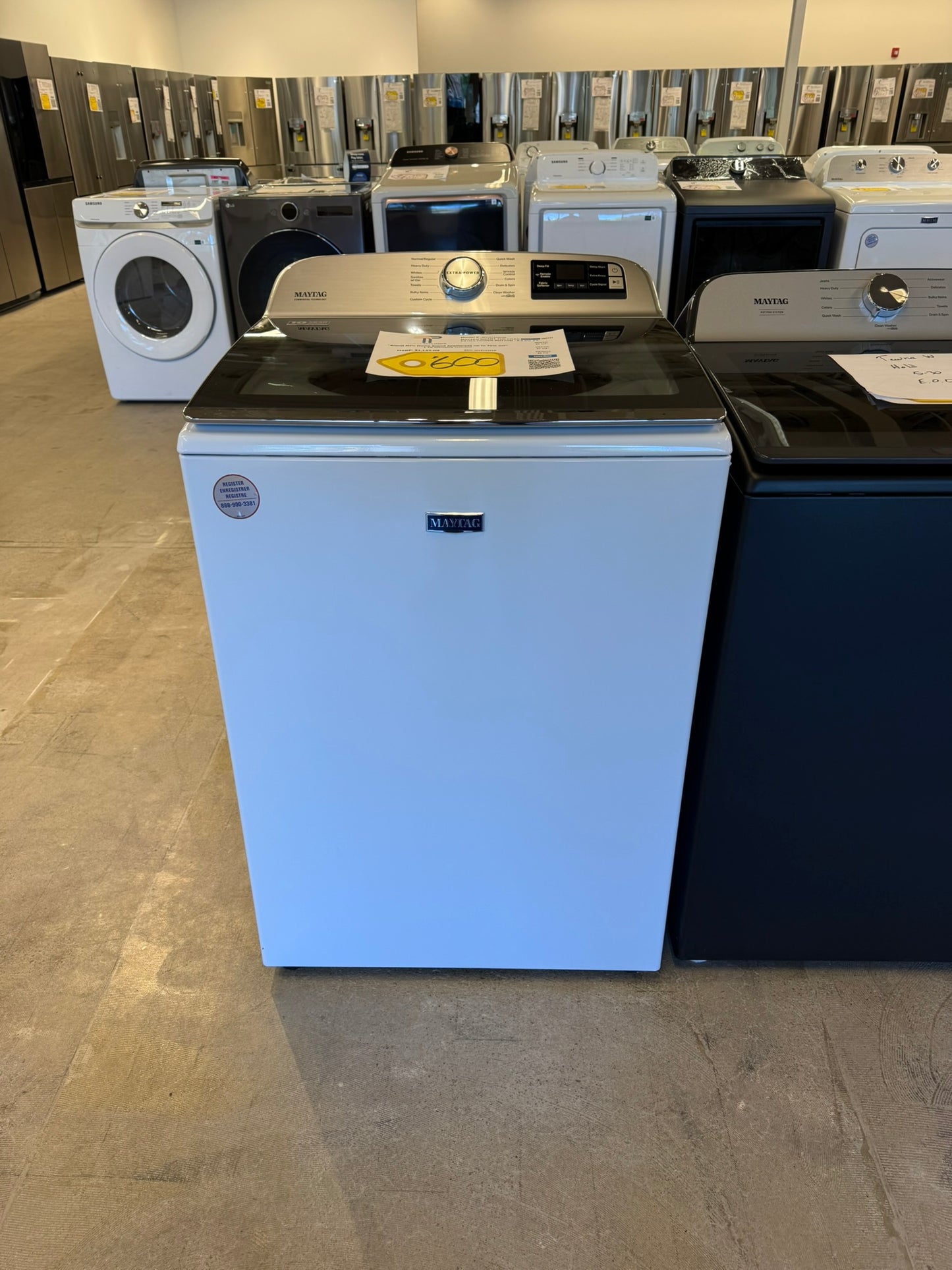 NEW! Maytag Smart Top Load Washer With Extra Power  MODEL: MVW7232HW  WAS10271R